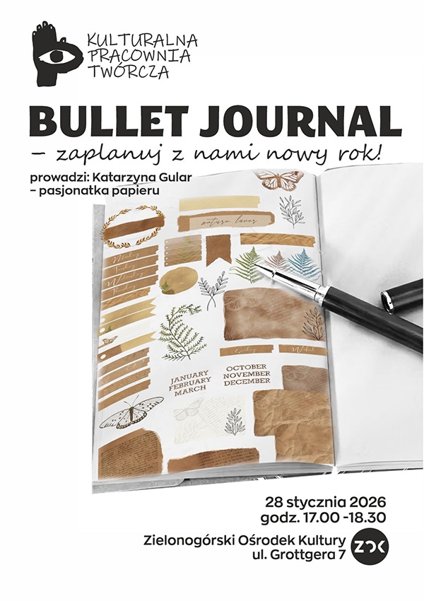 Bilety Kulturalna Pracownia Twórcza I BULLET JOURNAL