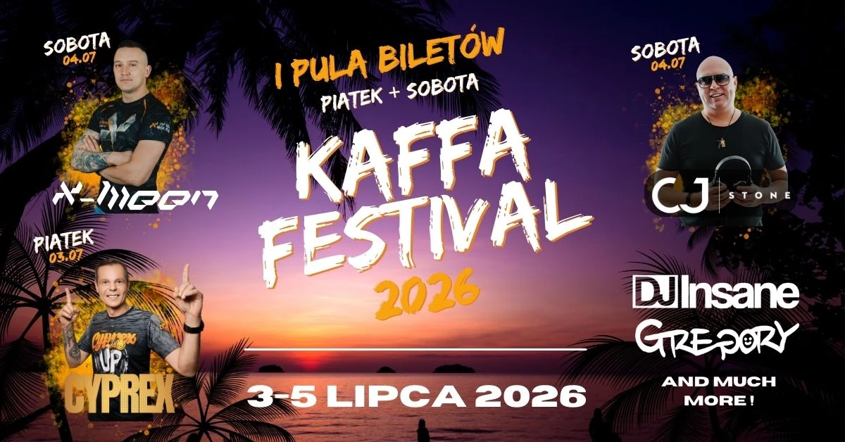 KAFFA Festival Karpicko - II Edycja - bilet 2 dni