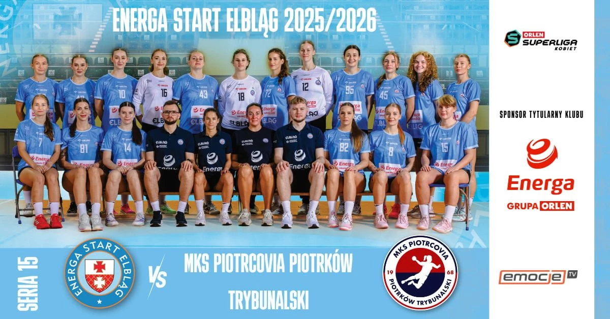Energa Start Elbląg vs MKS Piotrcovia Piotrków Trybunalski