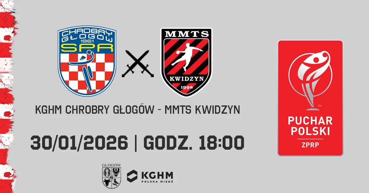 Puchar Polski: KGHM Chrobry Głogów vs MMTS Kwidzyn